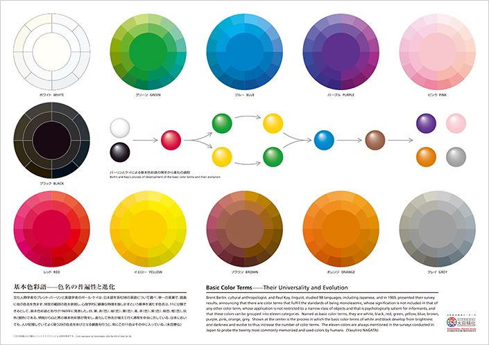 基本色彩語　色名の普遍性と進化